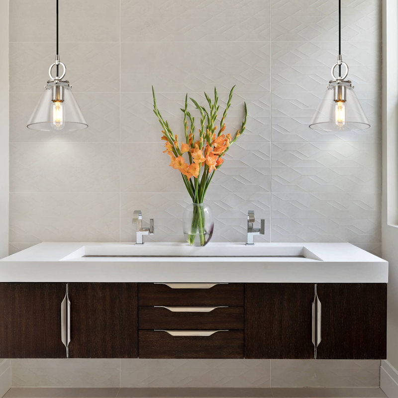 Breakwater Bay Wulfsohn 1-Light Single Kitchen Island Cone